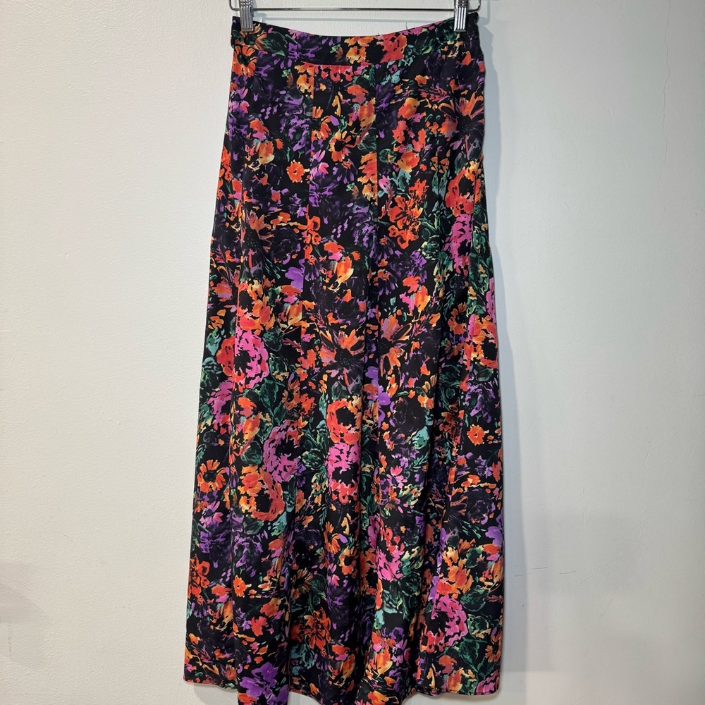 Show Me Your MuMu Vibrant Floral MIDI Skirt